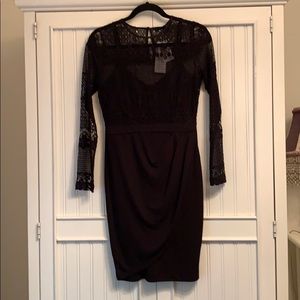 French Connection black lace dress!